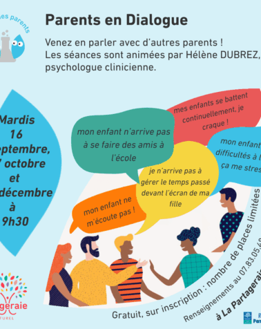 La Partageraie_Agenda_Labo des parents_Parents en dialogue