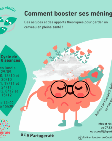 La Partageraie_Agenda_Bien veillir_Booster ses meninges