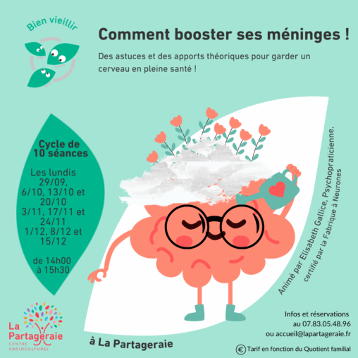 La Partageraie_Agenda_Bien veillir_Booster ses meninges