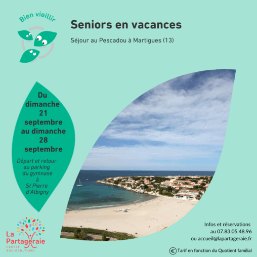 La Partageraie_Agenda_Bien vieillir_Seniors en vacances