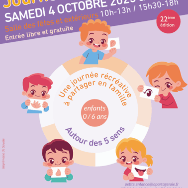 La Partageraie_Agenda_Journéee petite enfance_Affiche