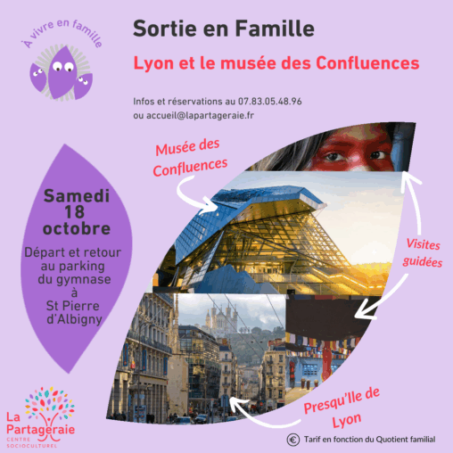 La Partageraie_Agenda_Sortie en famille_Visite Musée des Confluences